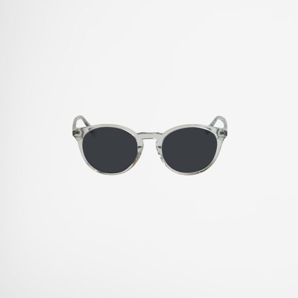Transparent Rounded Sunglasses